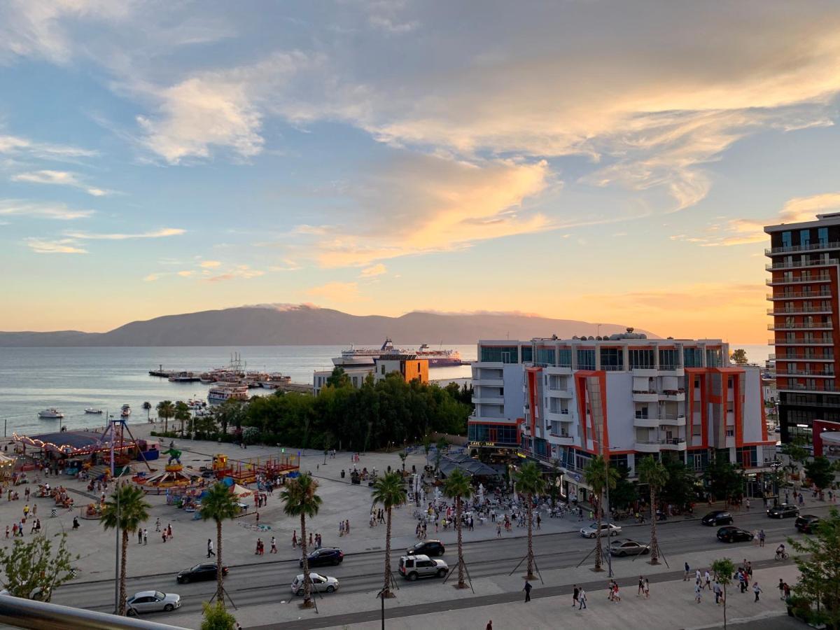 Pearl Seaview Apartment Vlorë 외부 사진